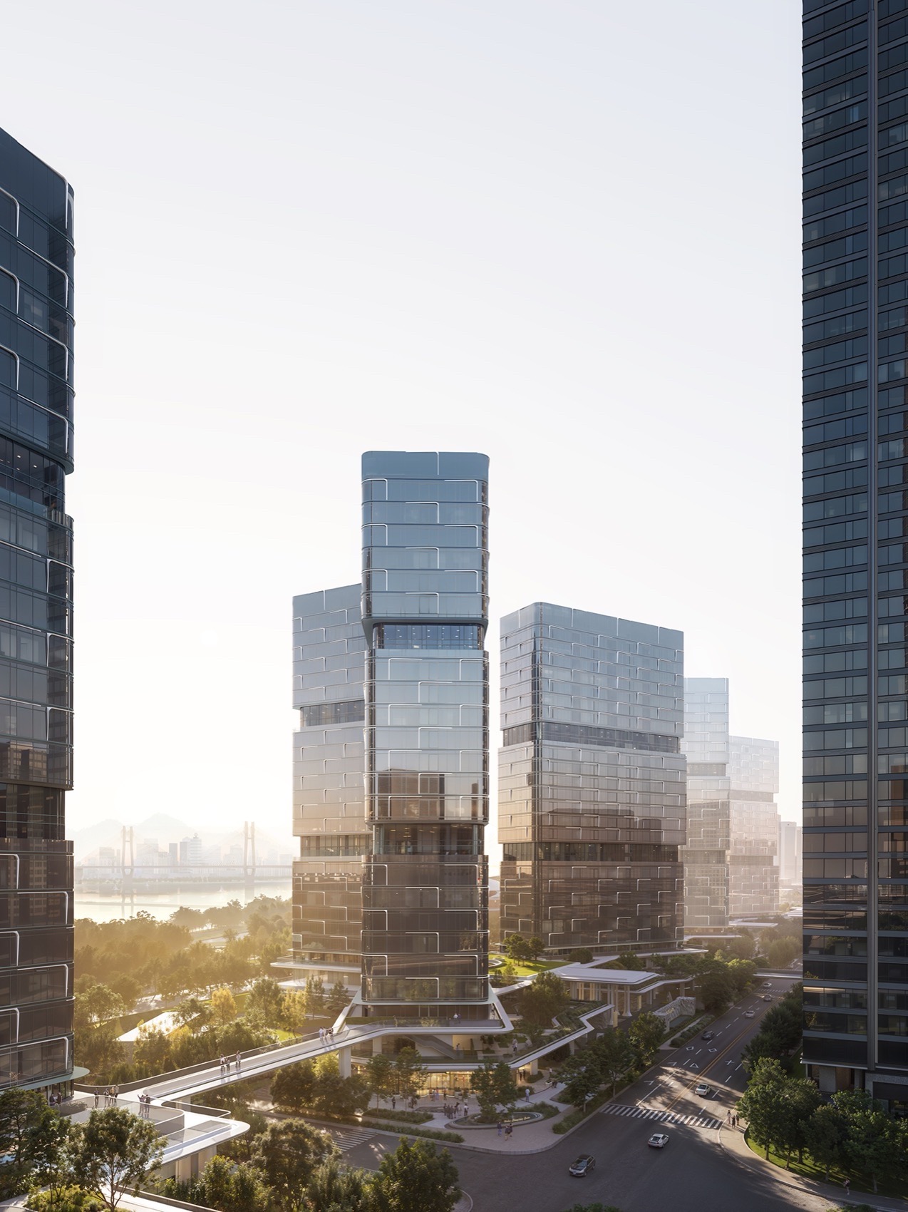 武汉长江天际丨中国武汉丨line+建筑事务所-34