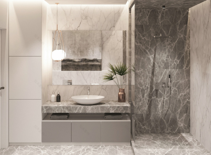 乌克兰 88㎡奥博隆公寓,现代简约设计-26