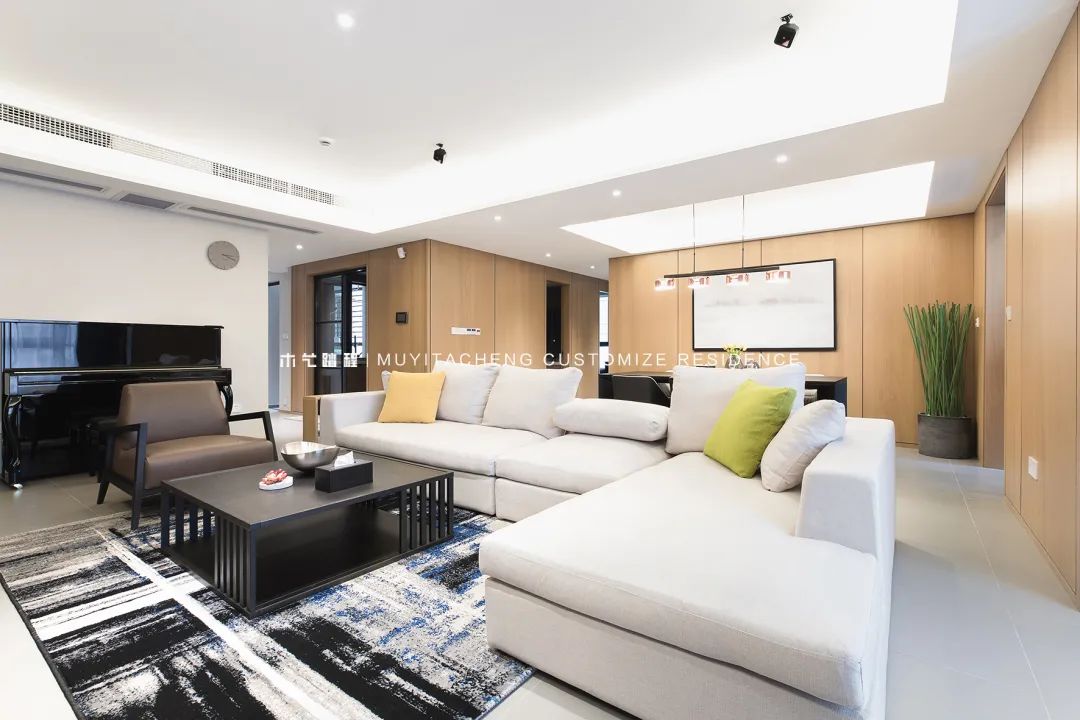 重庆融景城 144㎡舒适大平层定制家居丨中国重庆丨木艺踏程全屋定制-29