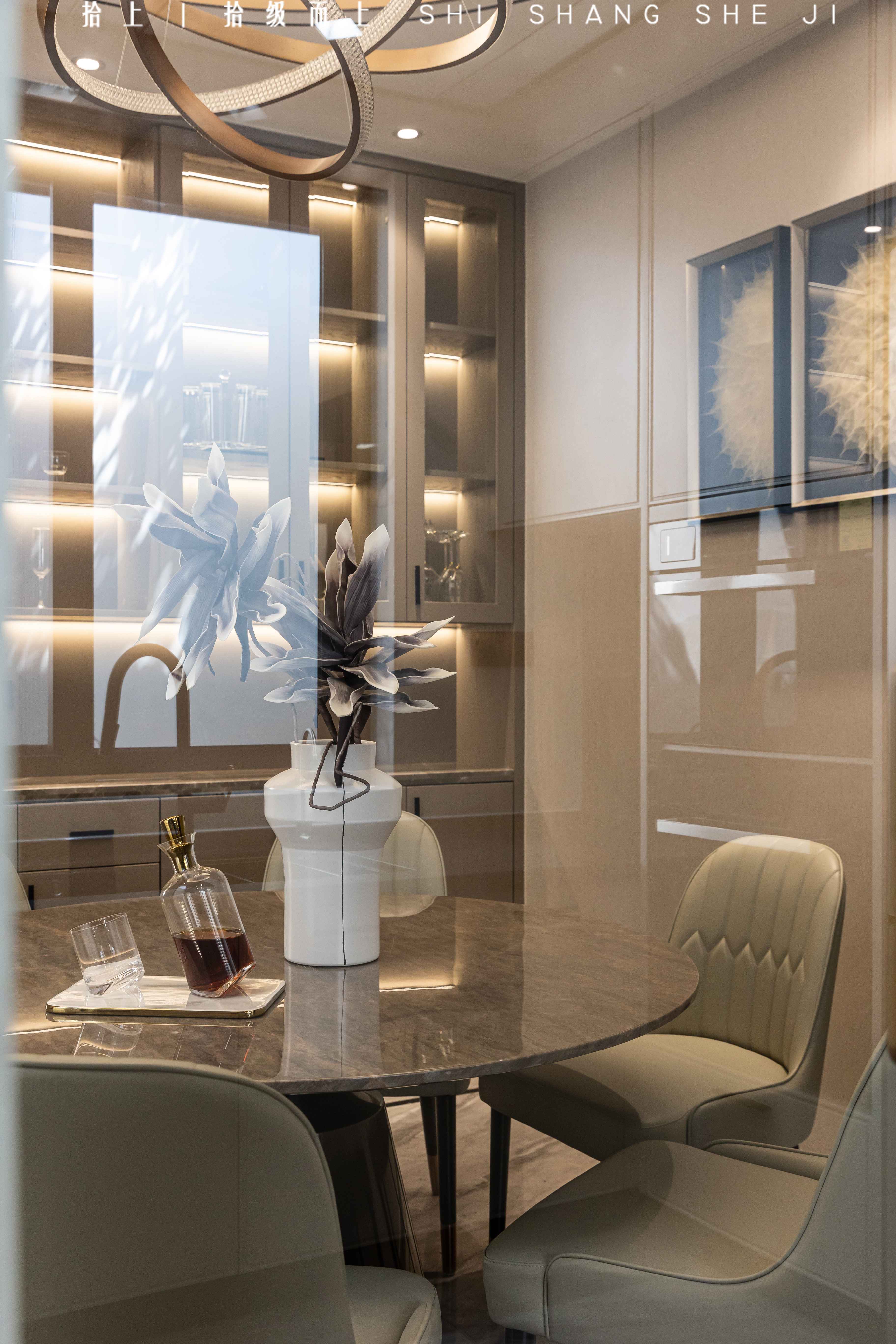 古今交融中式别墅设计丨拾上装饰-35