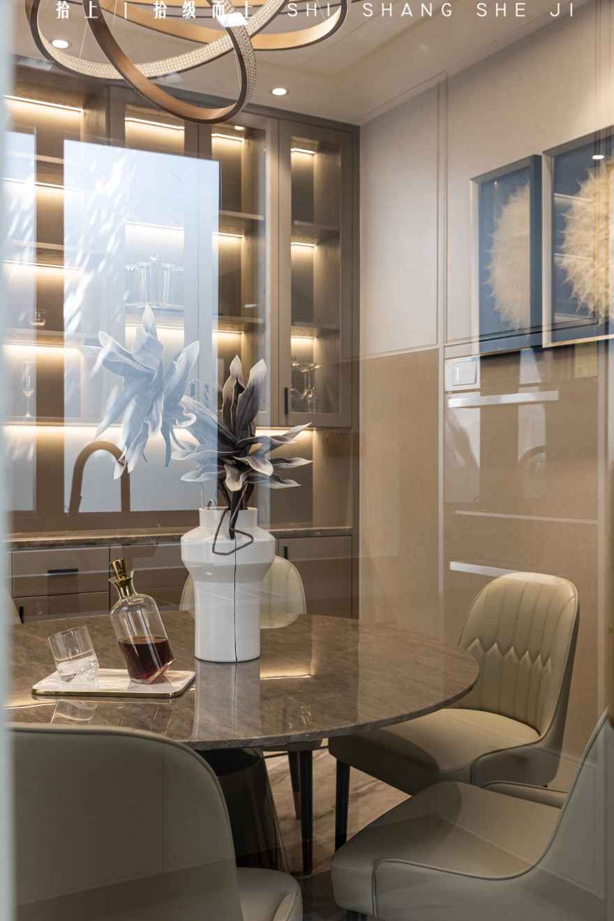 古今交融中式别墅设计丨拾上装饰-35