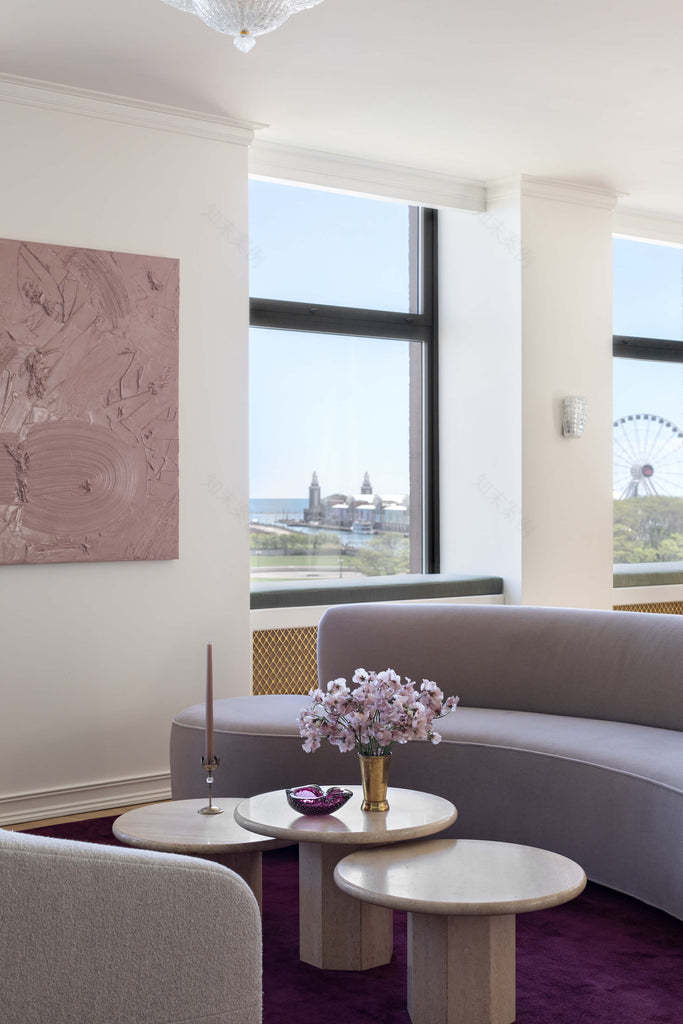 黄金海岸欧洲风格高层建筑丨美国芝加哥丨Caroline Turner Interiors-7