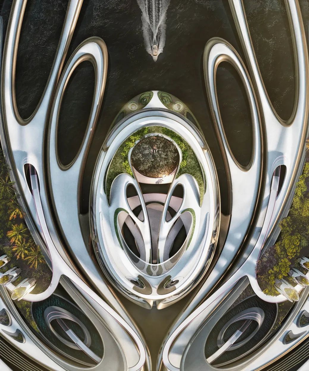 DOM WORLD · 虚拟世界中的绿色森林住宅丨Miroslav Naskov-2