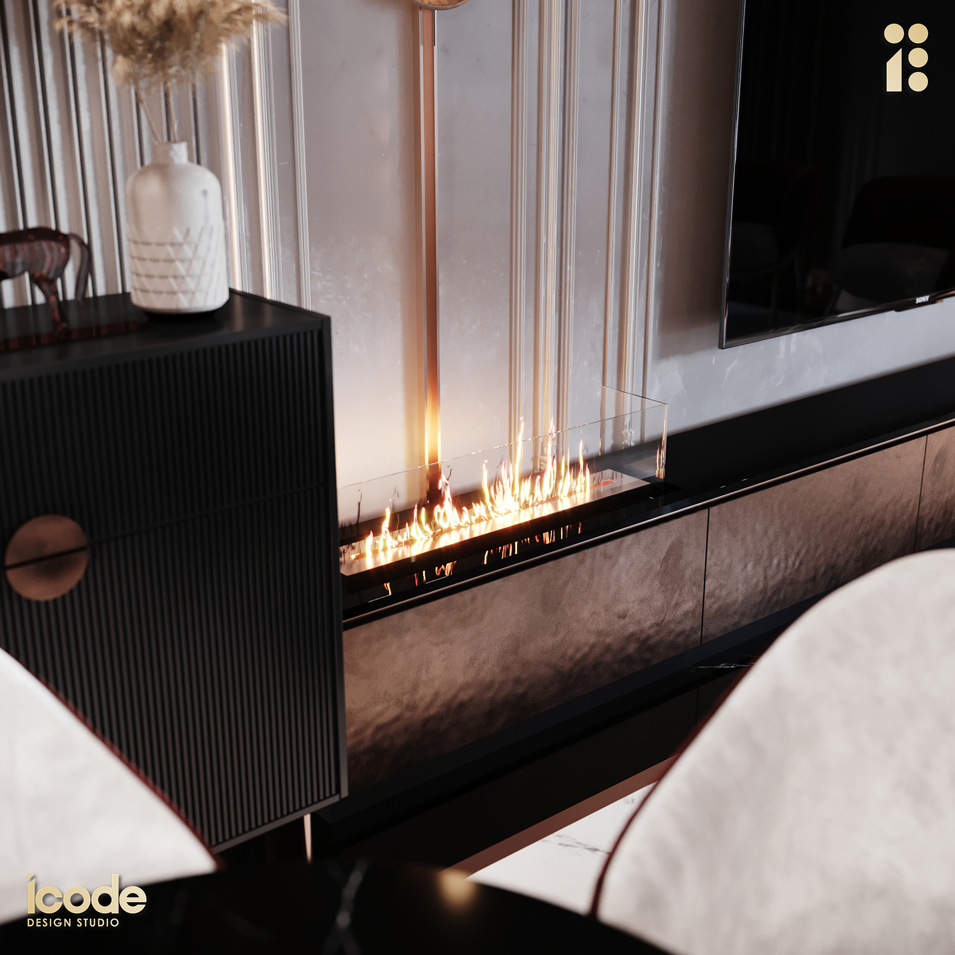 ICODE DESIGN STUDIO 豪华接待室设计-24