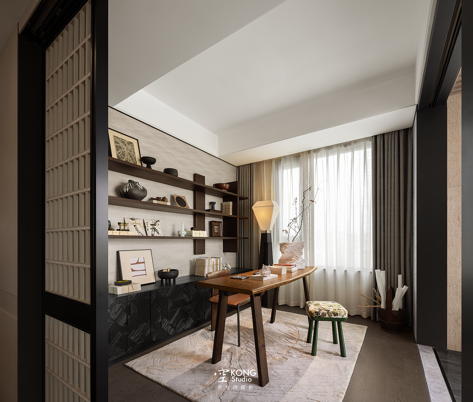 华润·上璟润府172户型样板间丨内构筑设计-9