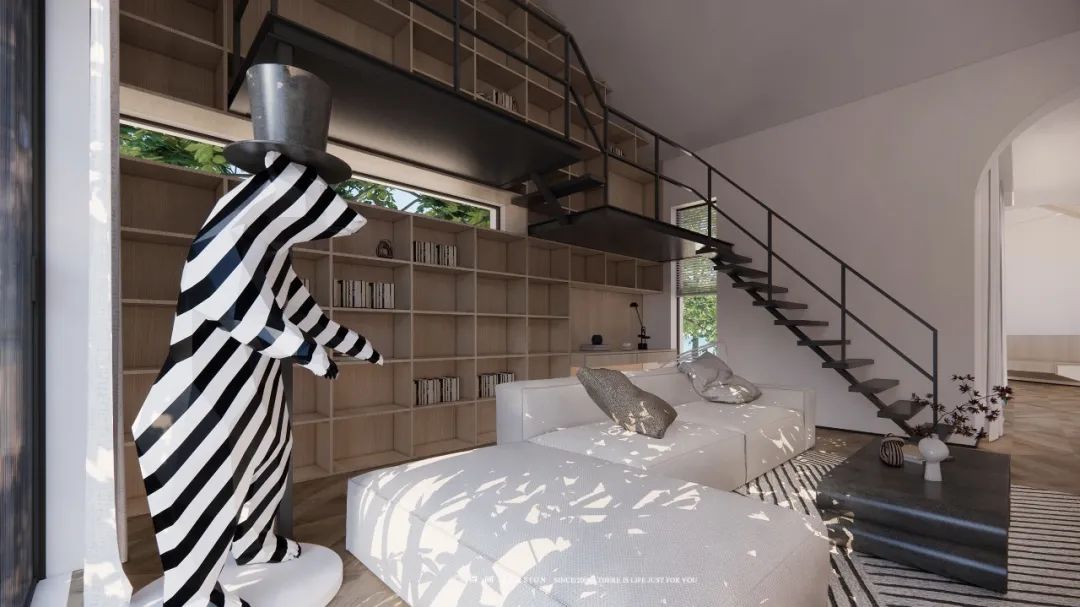 得间设计 | 206㎡现代风格，感知生活的纯粹-73