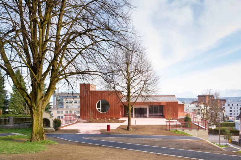 格尔利斯维尔教区中心丨瑞士丨Lussi+Partner-8