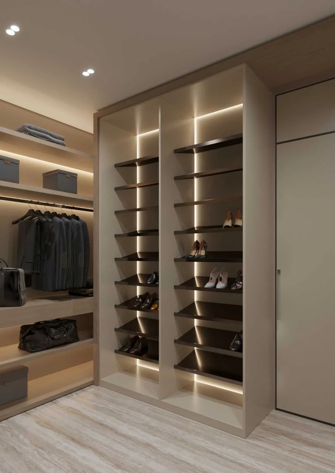 胡桃木打造现代简约豪宅丨Ab Architects-41