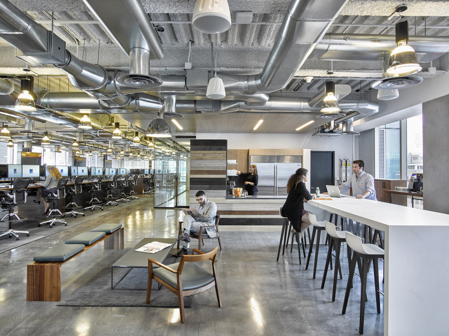 曼哈顿资产管理公司的自然科技办公空间丨美国曼哈顿丨MKDA-12