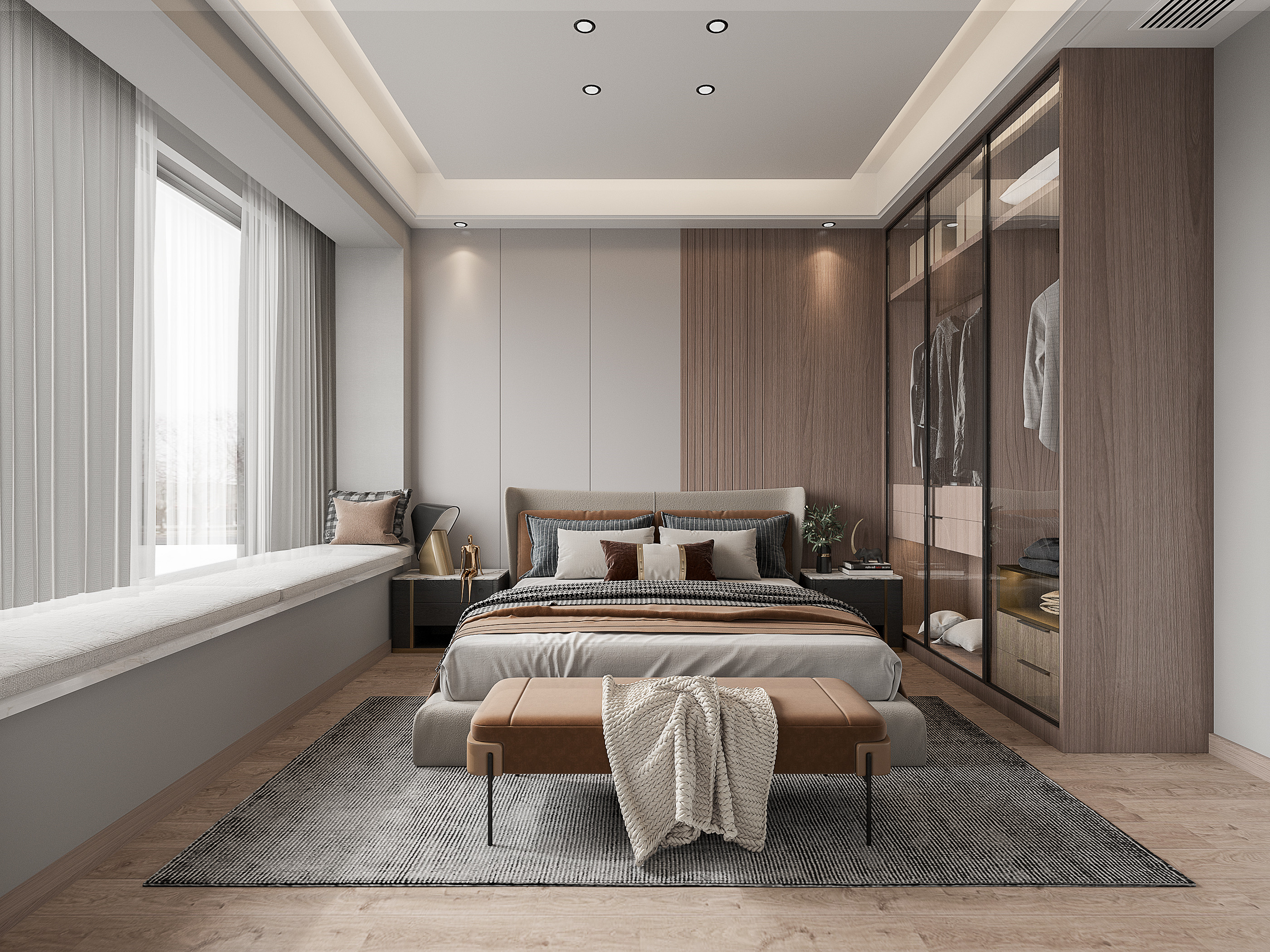 极简奢华 · 回归自然的别墅设计丨星夜设计表现-10