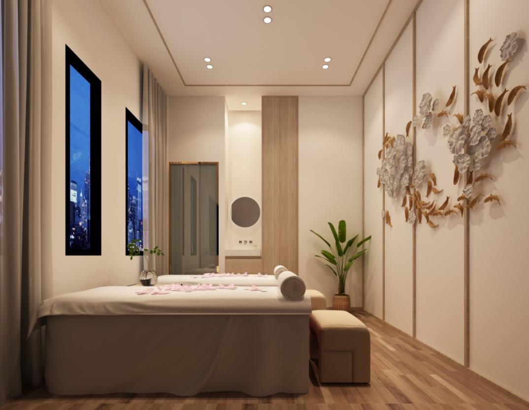 宁静绿洲 · 都市养生馆雅致空间设计-11