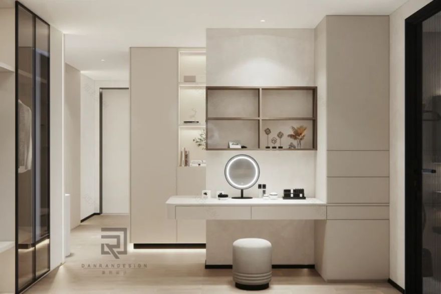 嘉陵江天 · 220㎡天际大平层的阔景设计与生活品味丨中国渝北丨澹然团队,橙色软装-50