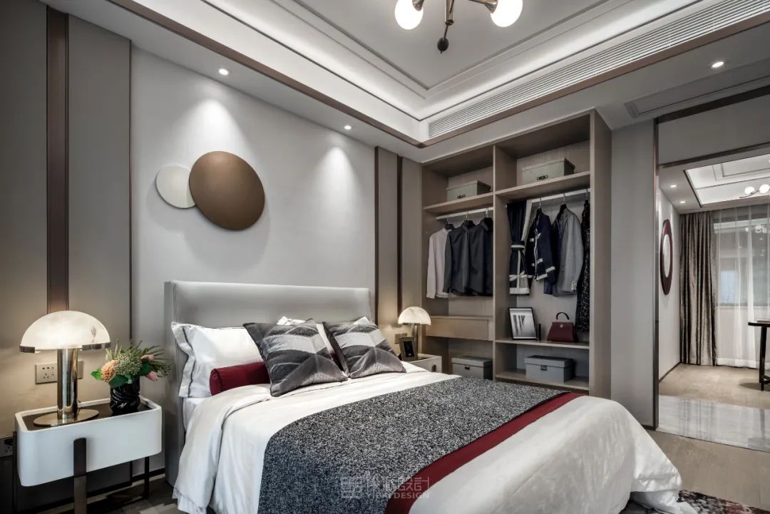 秋水映月 | 常德柳叶湾新中式雅韵样板房-60