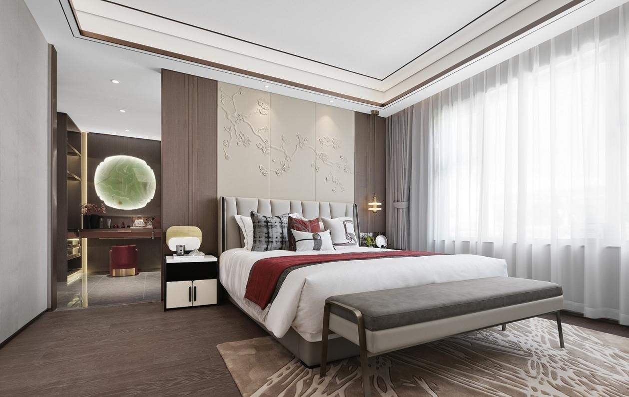 中梁西宁鎏金雲玺样板间丨中国西宁丨几朵设计-16