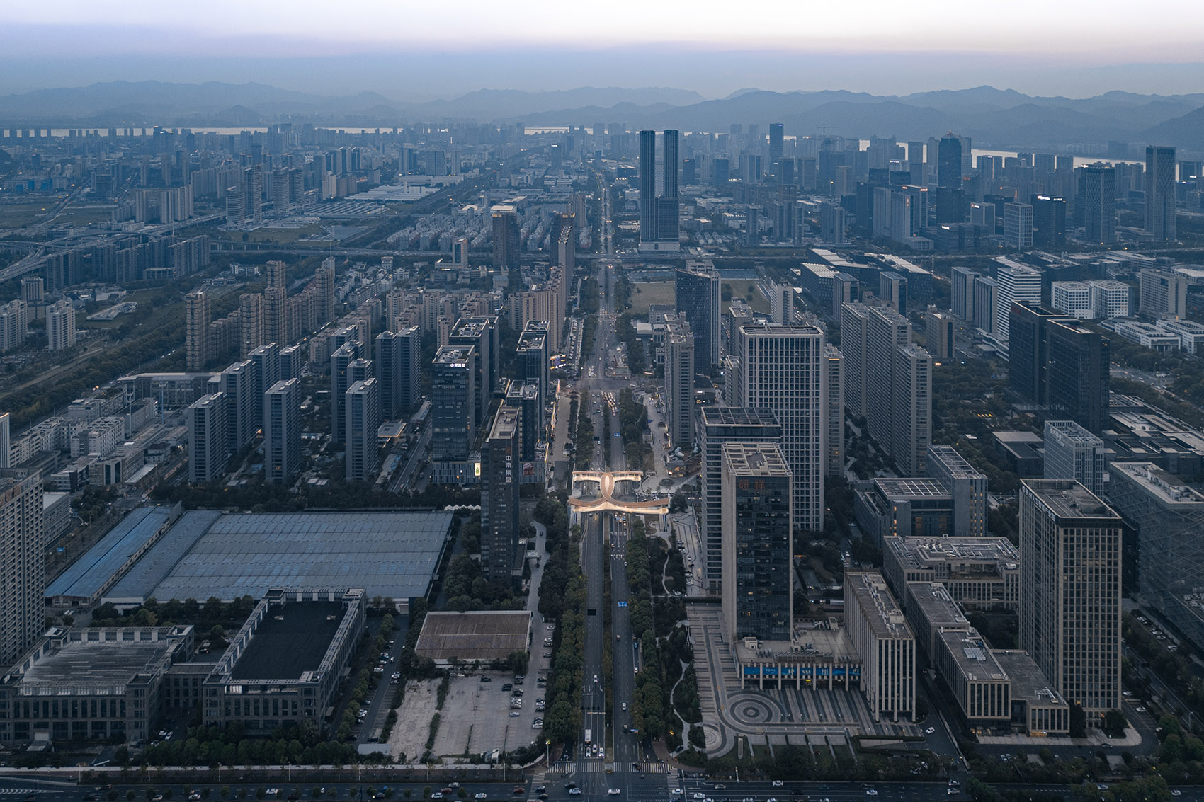 滨康路聚才路口人行天桥丨中国杭州丨中国联合工程有限公司-47