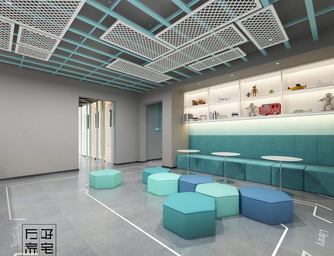 
天才工场380m²儿童实践智力开发教育空 -2