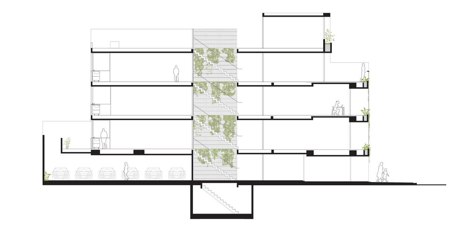 阿根廷某公寓楼项目（未明确具体名称）丨Arqtipo,Natalia Rapisarda-22