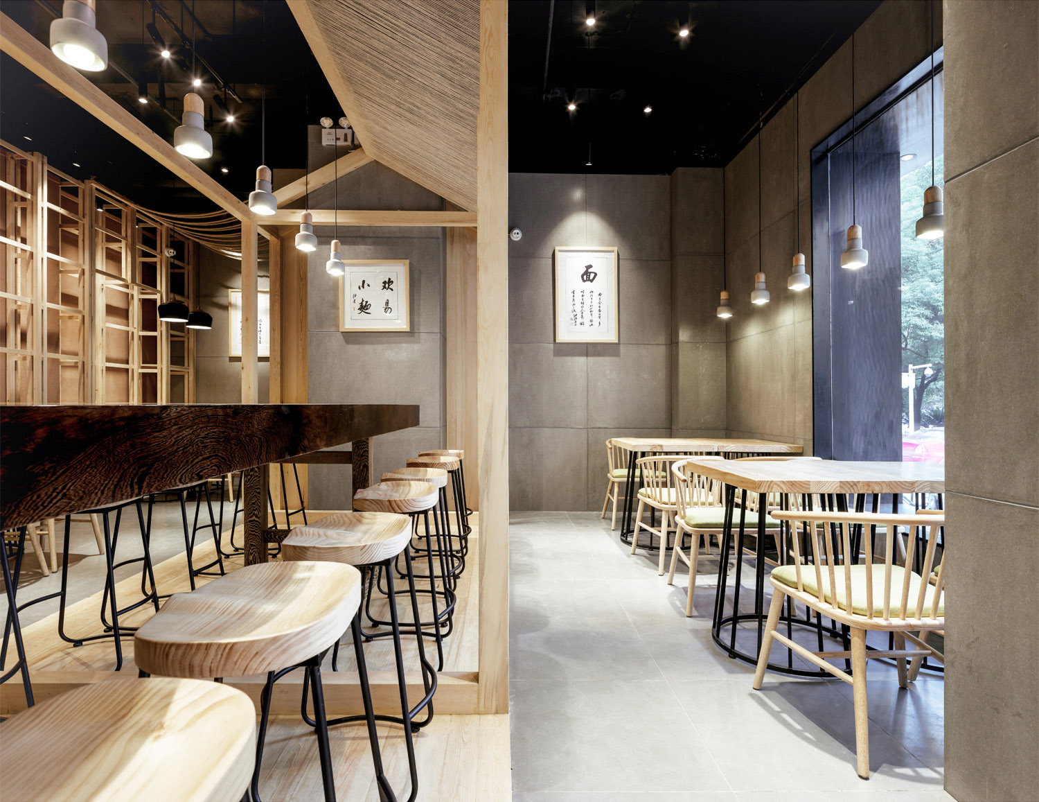 湖北欢易小面餐厅设计 / 众舍空间设计-12