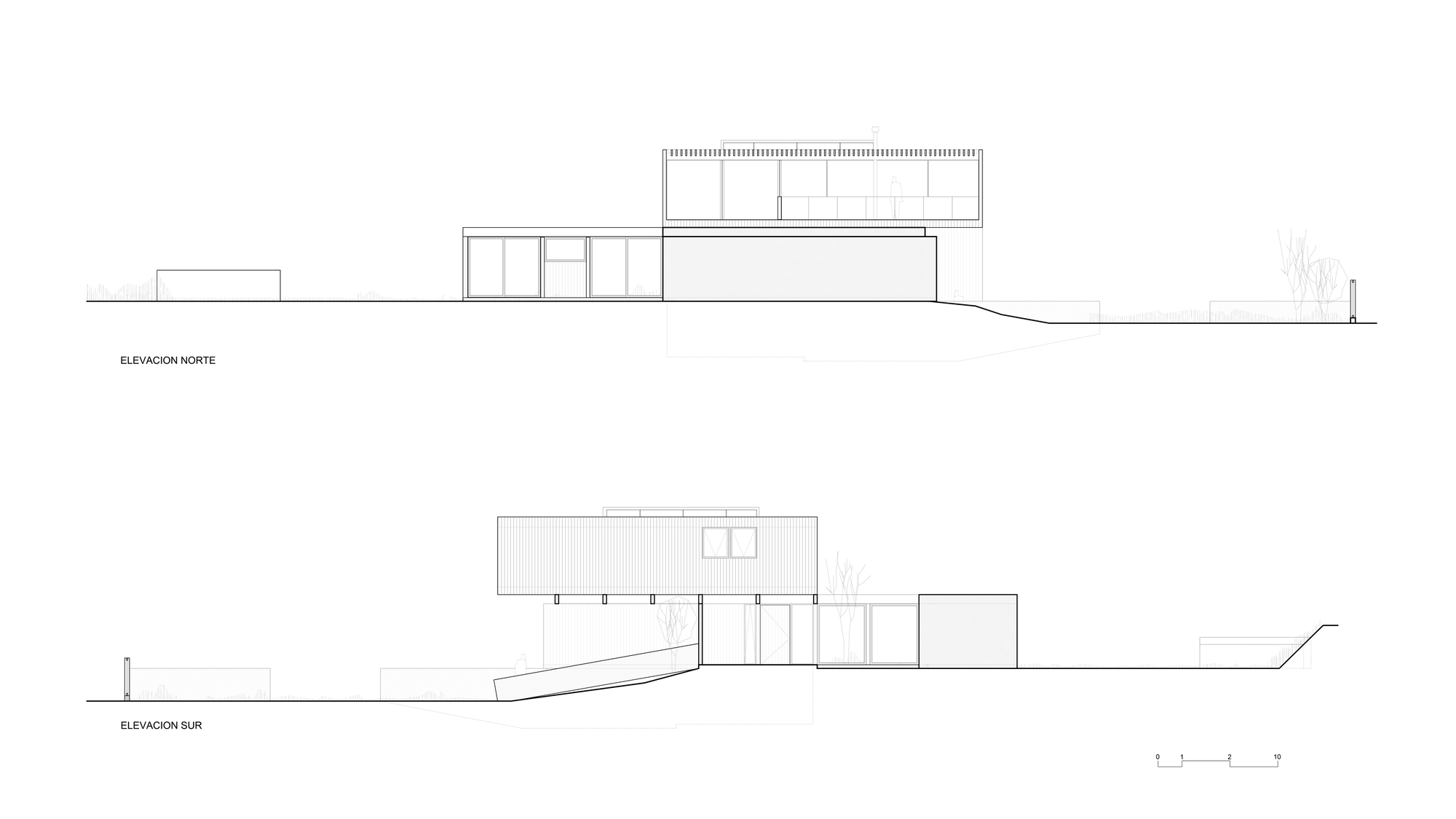 一氧化碳（CO）住宅相关情况（由于House CO表意不太明确，推测可能是指住宅内一氧化碳相关，此翻译仅供参考，若有更明确语境可提供以便更精准翻译） 丨智利丨Estudio Base Arquitectos-36