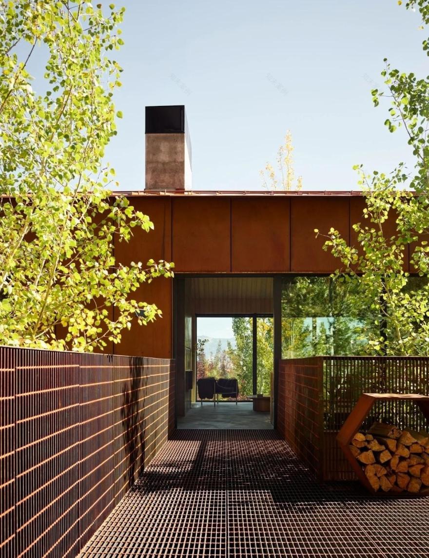 Caju | CLB Architects 美国杰克逊霍尔山度假村脚下的度假屋-11