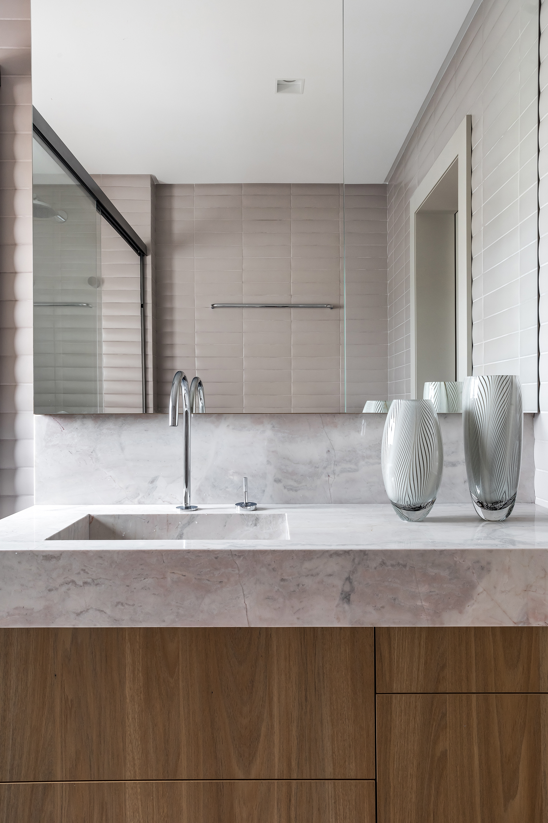 巴西极简主义之VA公寓样板房(2020)(Michel Macedo Arquitetos)设计-25