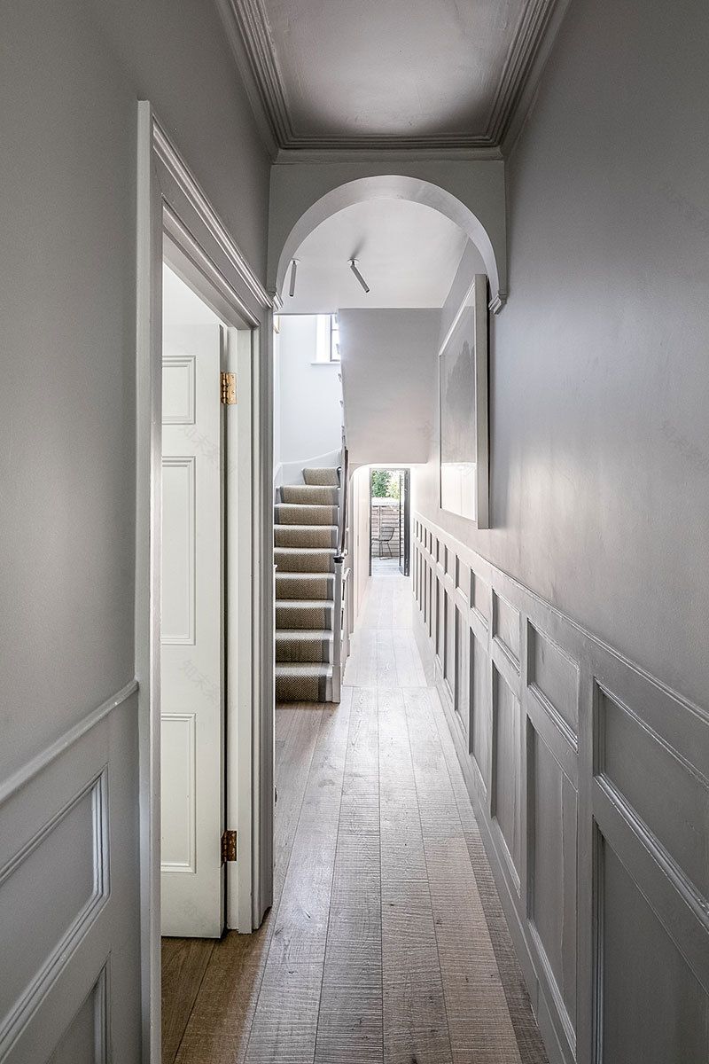 伦敦温馨粉色系花园别墅-12