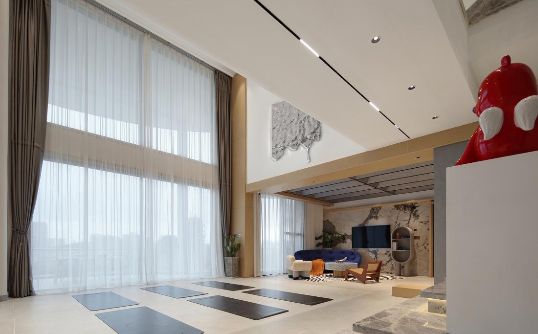 现代极简普拉提馆-4