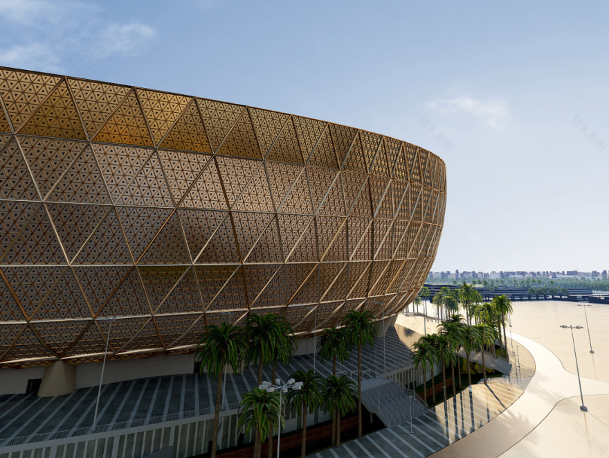 2022 卡塔尔世界杯场馆设计巡礼丨扎哈·哈迪德事务所,Foster + Partners,AECOM 等-11