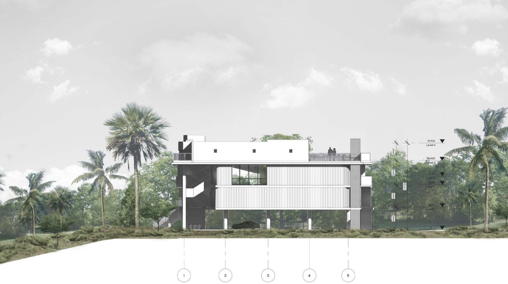 绿角植物园住宅楼丨MUA Architecture Placemaking-65