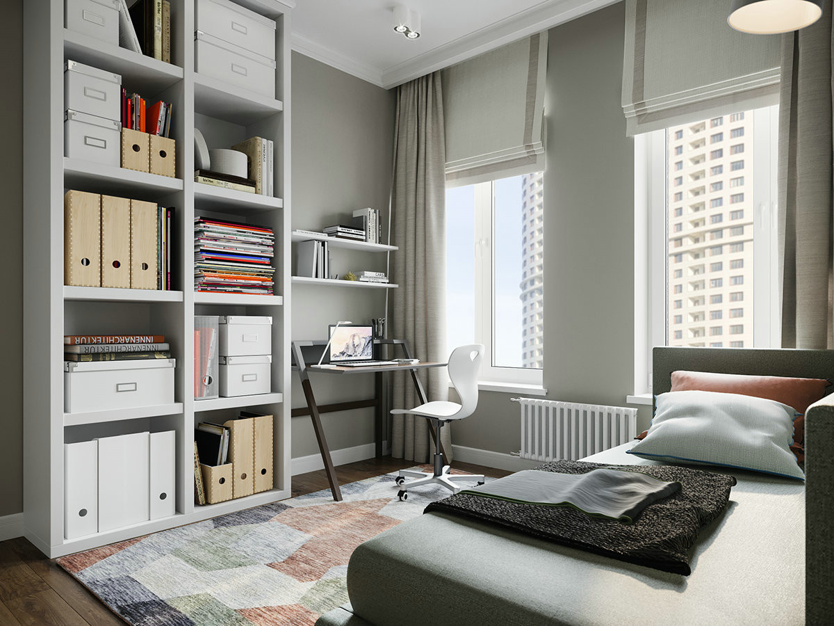 现代美式家居设计,温馨优雅的华丽融合-26