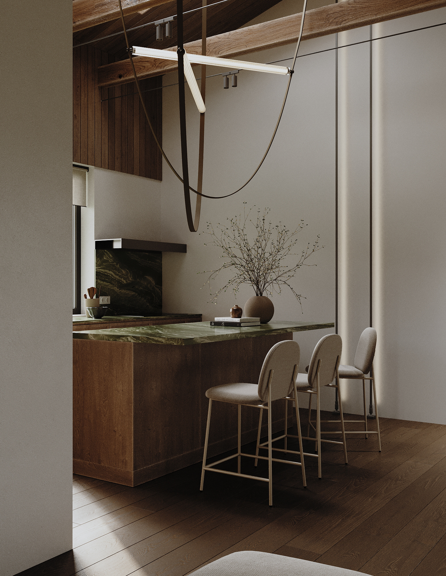 Country house室内设计可视化项目丨el'art-10