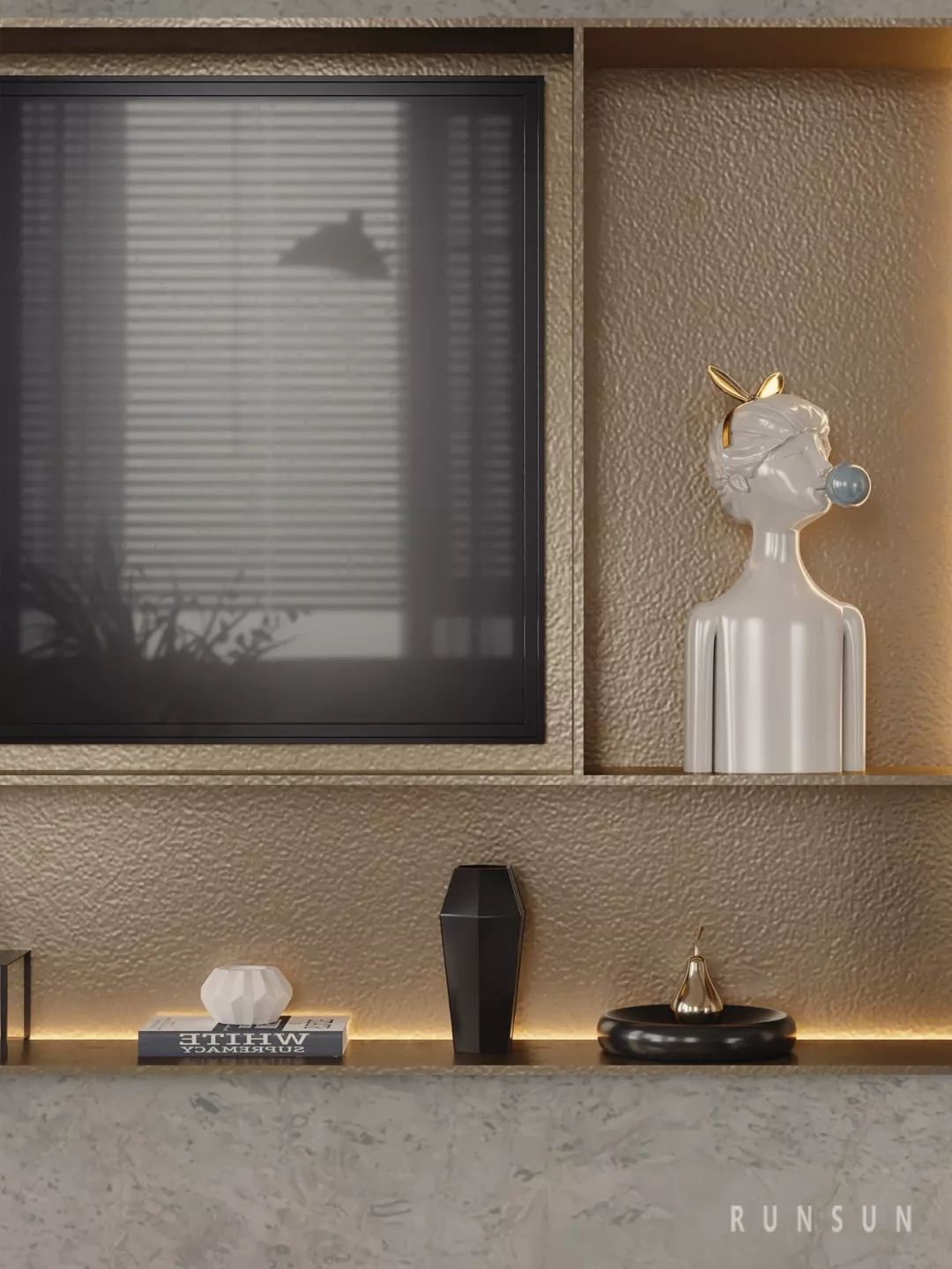 诗意摩登的温州尚品半岛私人住宅-38