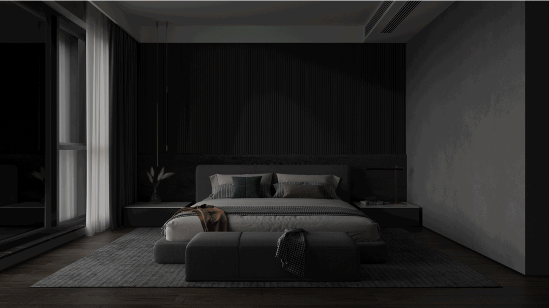 重庆壹号院暗黑风格现代极简设计丨中国重庆丨空一筑造-62