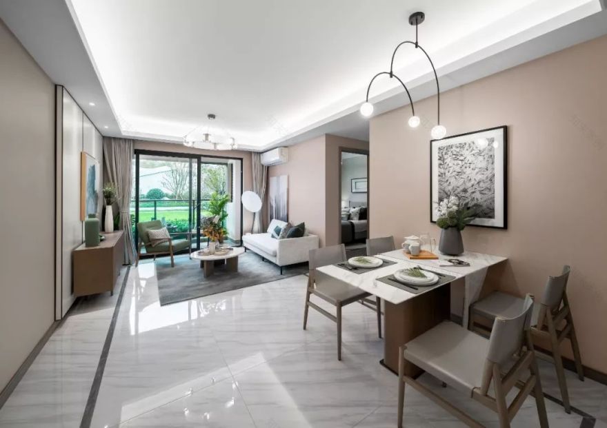 重庆新城琅翠样板房 | 九度设计打造的山城温馨家园-90