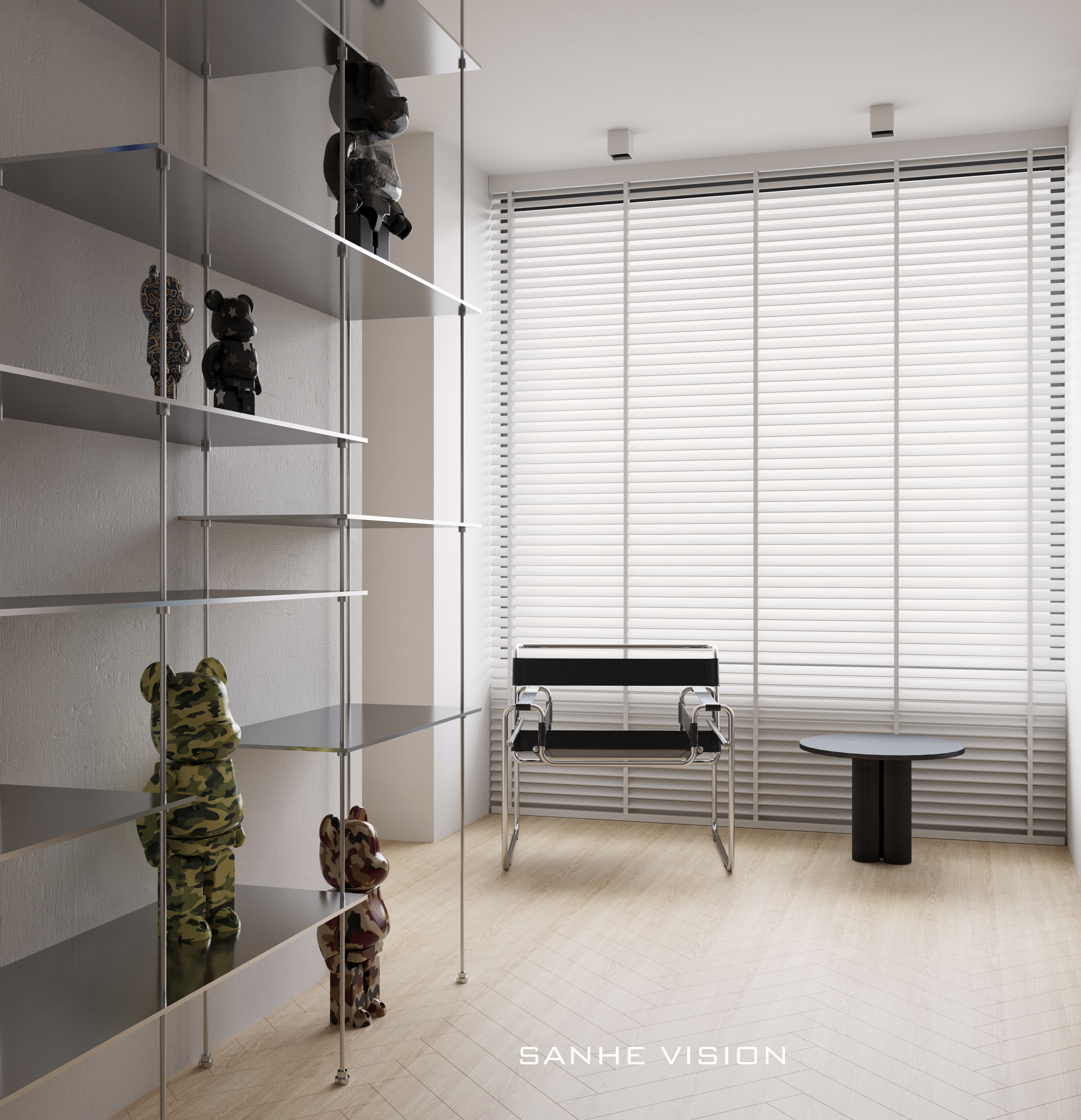 现代风格家居设计，3DMAX2020 与 CR6.2 的完美结合-19