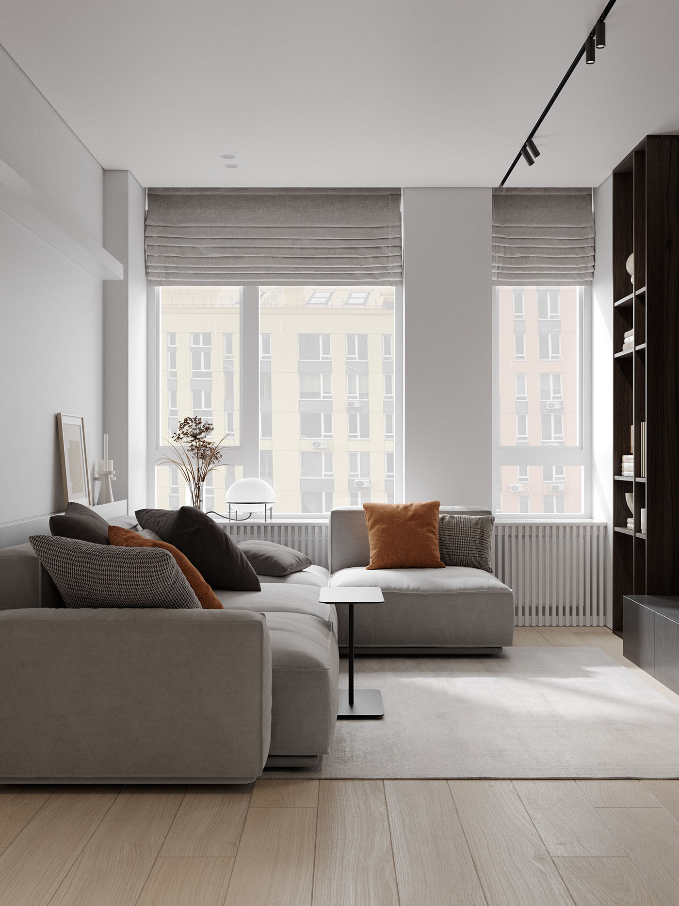 乌克兰基辅小空间公寓设计 细节满满-3