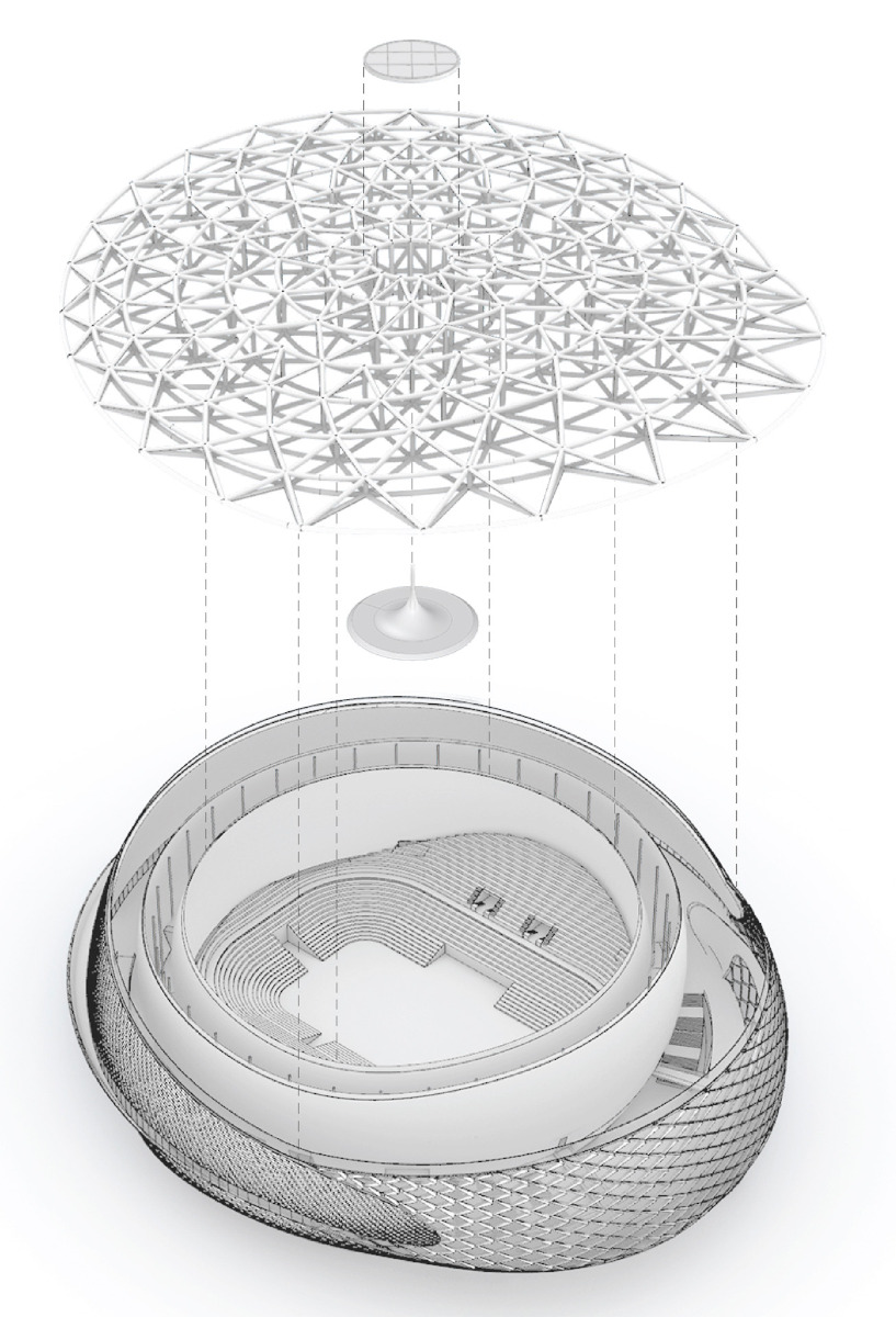 杭州Hybrid Stadium丨中国杭州丨纽约Archi  Tectonics-37