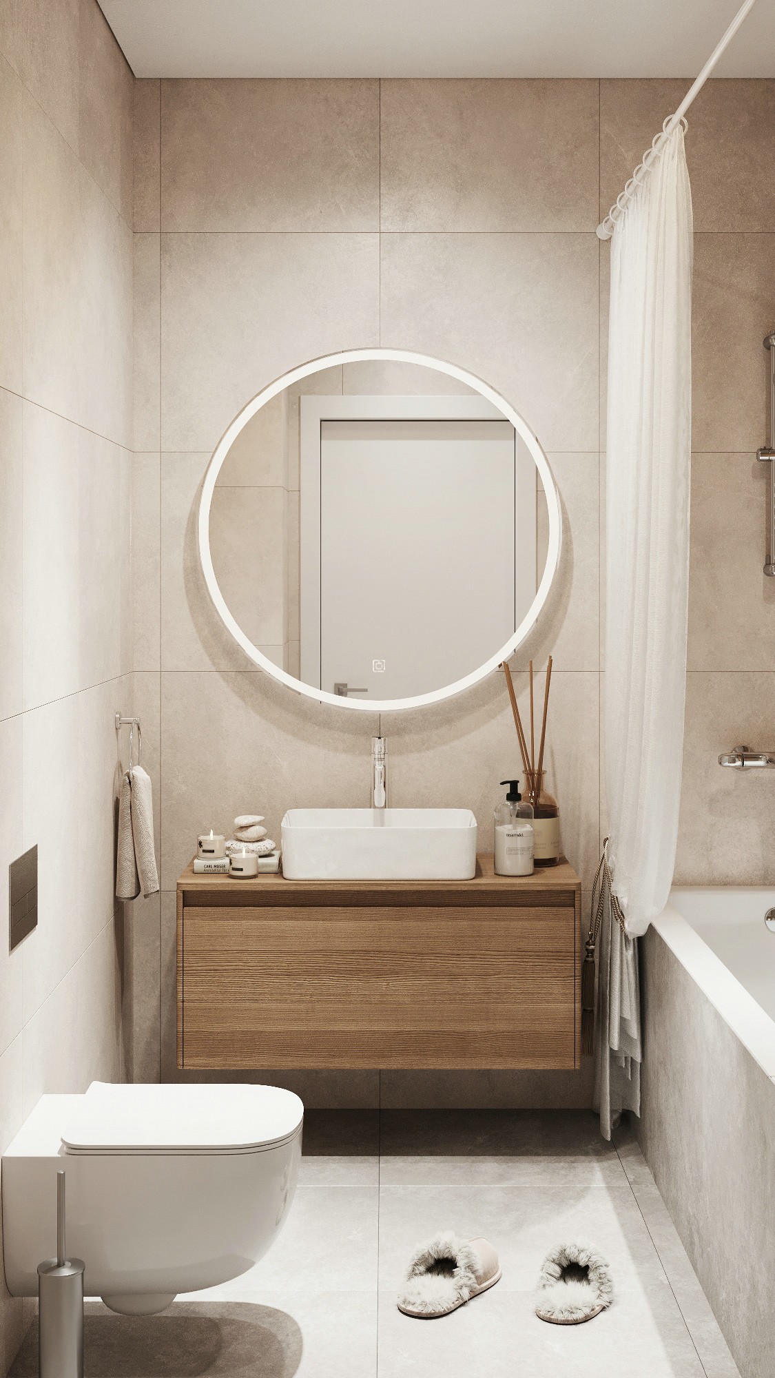 原木风小空间公寓设计-13