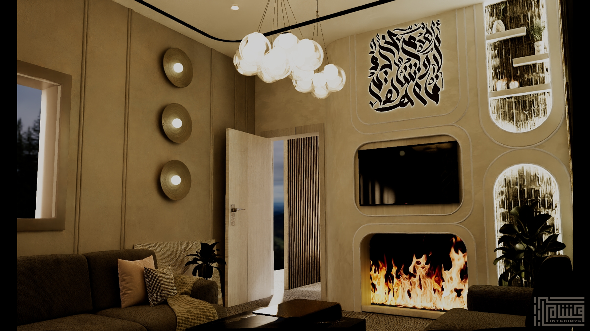 Arabian MASHAB (Saloon) INTERIOR DESIGN-11
