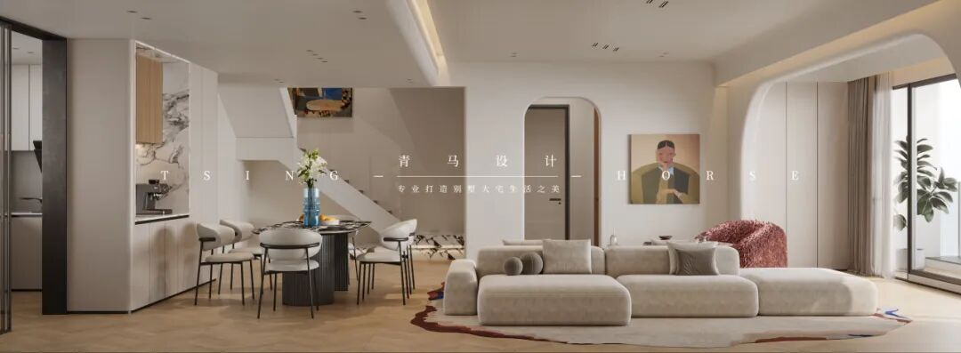 融创揽月府280㎡叠墅空间设计丨吕高飞设计团队-49