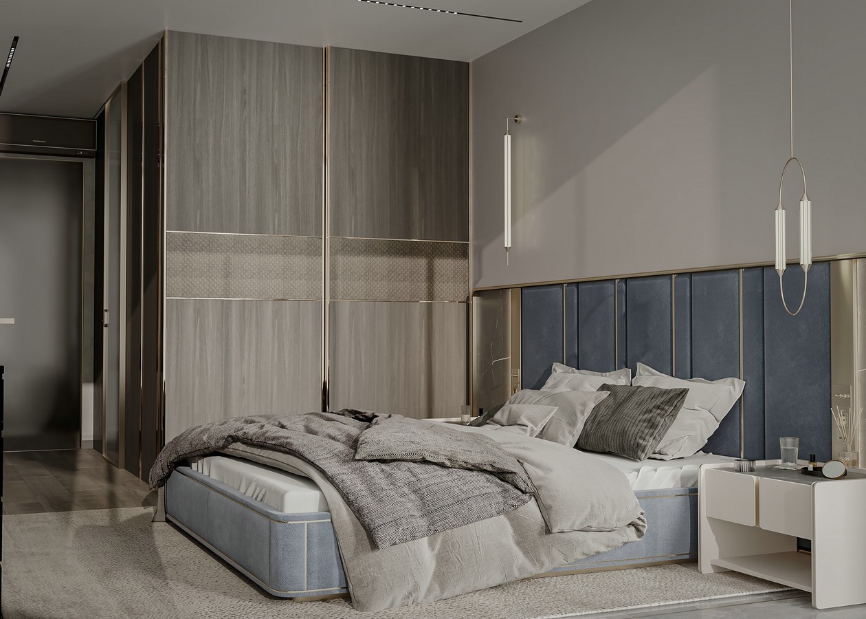 乌克兰基辅115㎡公寓 打造温暖柔和的住宅空间-11