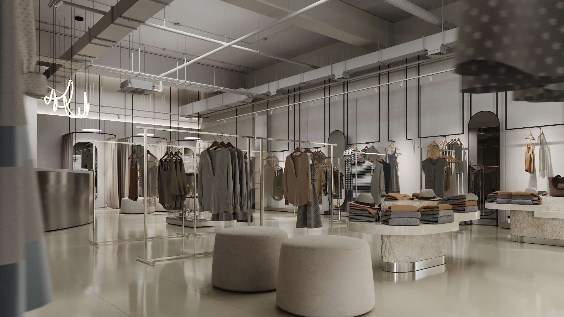 GLOSS·STORE · 服装店室内设计-12