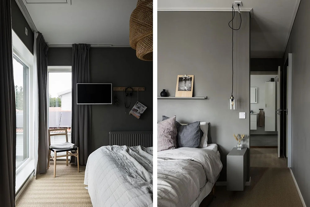 瑞典现代小木屋的温暖设计-18