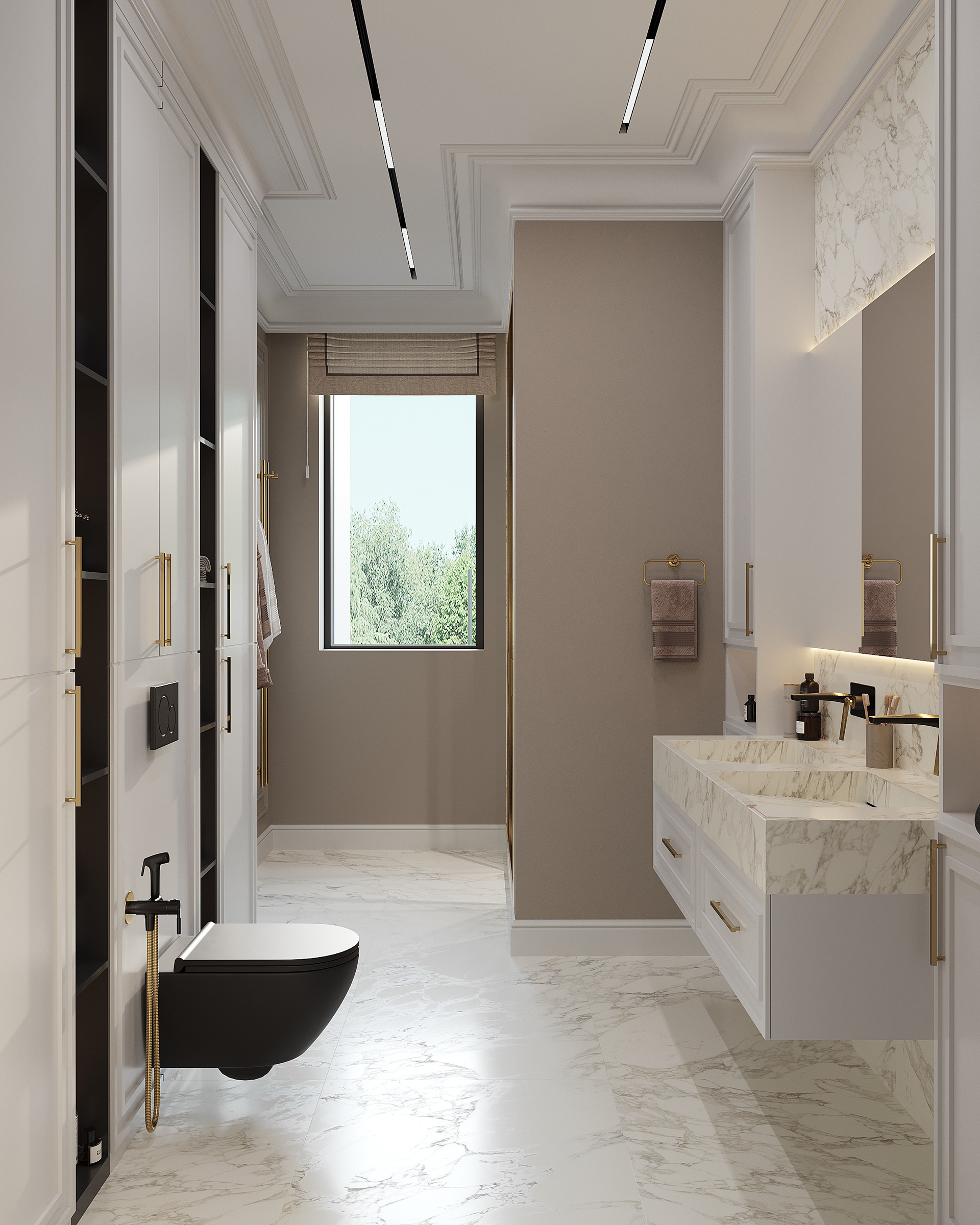 雅罗斯拉夫尔新古典主义别墅丨俄罗斯莫斯科丨WHITE SKILL STUDIO-41