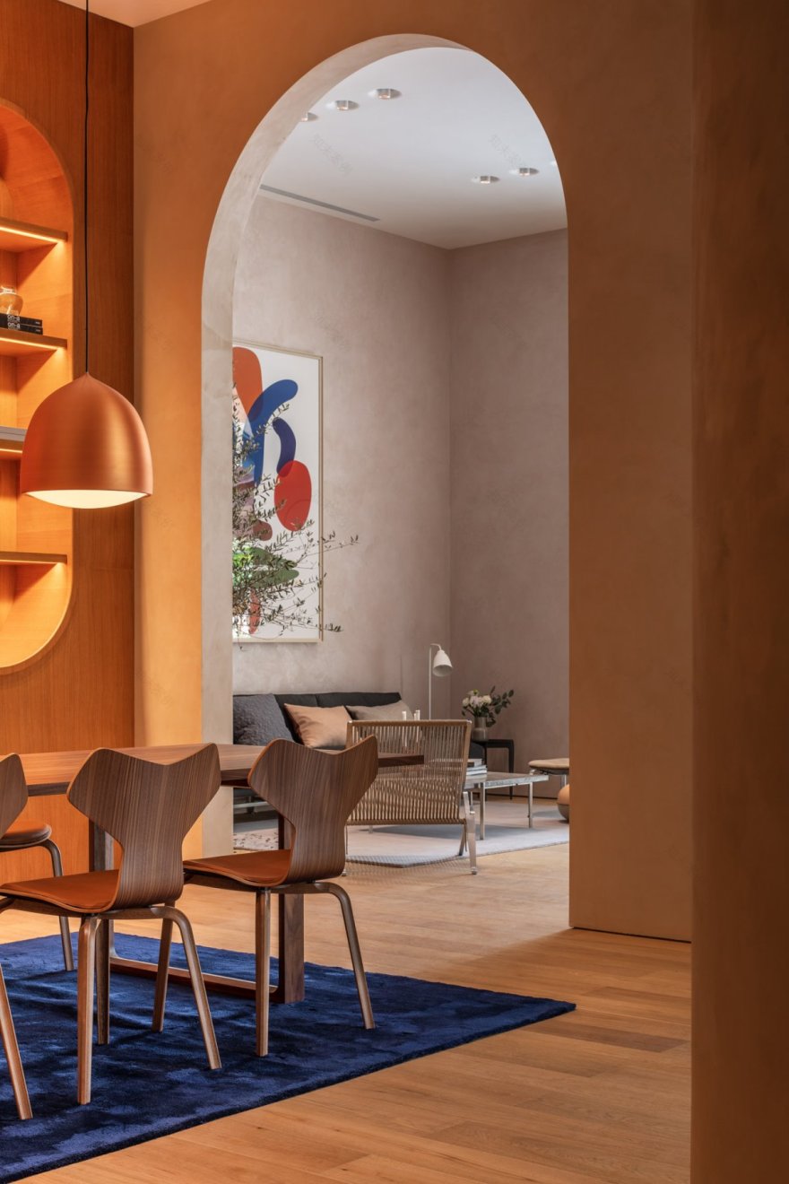 西安 Fritz Hansen 旗舰店,百年品牌融合古老建筑-33