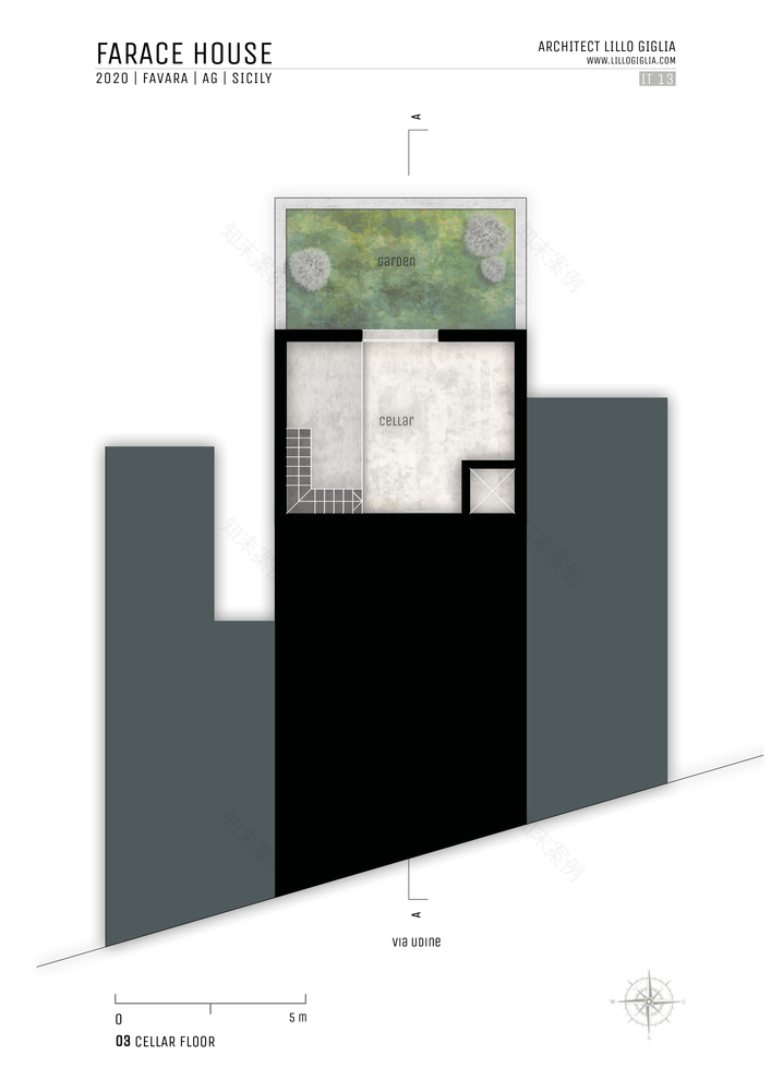 意大利 Favara 老城区现代绿色住宅丨Lillo Giglia Architecture-47