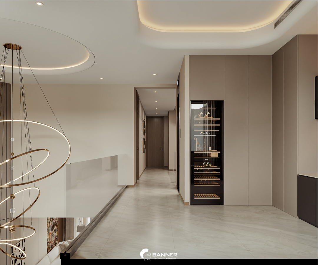 425㎡现代轻奢之居丨杨磊-41