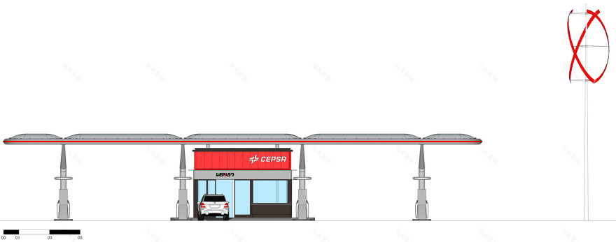 CEPSA旗舰加油站,西班牙-28