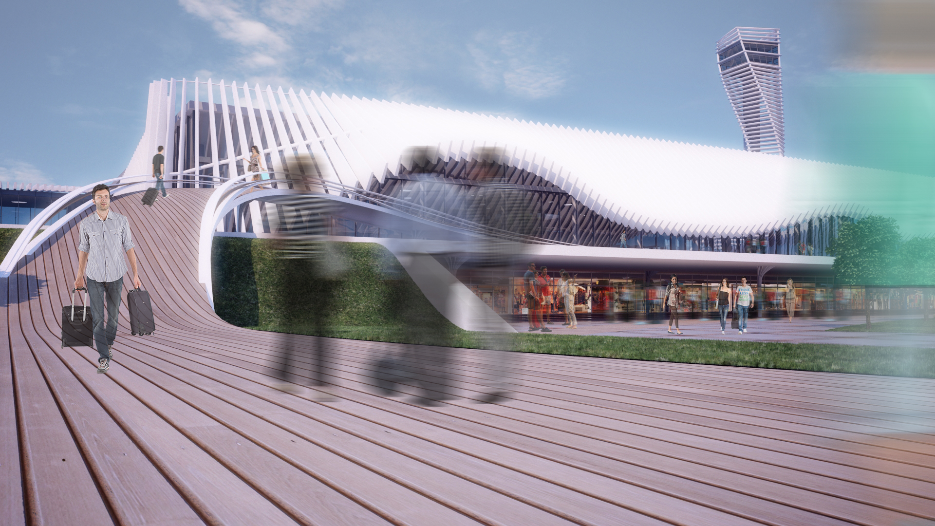 俄罗斯尤什尼机场,现代设计展现独特魅力-12