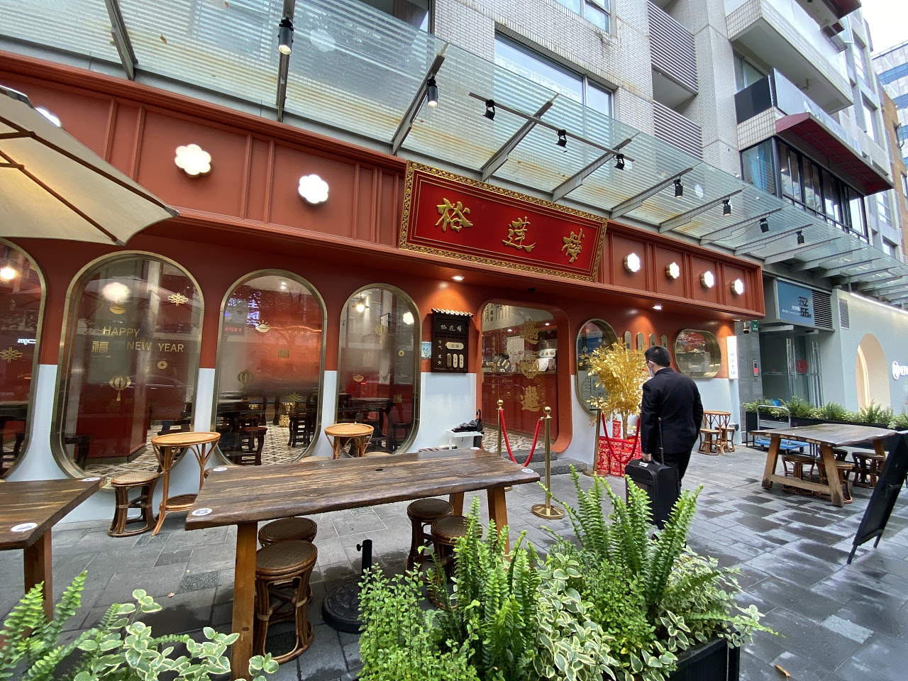 品深餐饮上海裕莲楼港式糖水店餐饮空间全案设计-4
